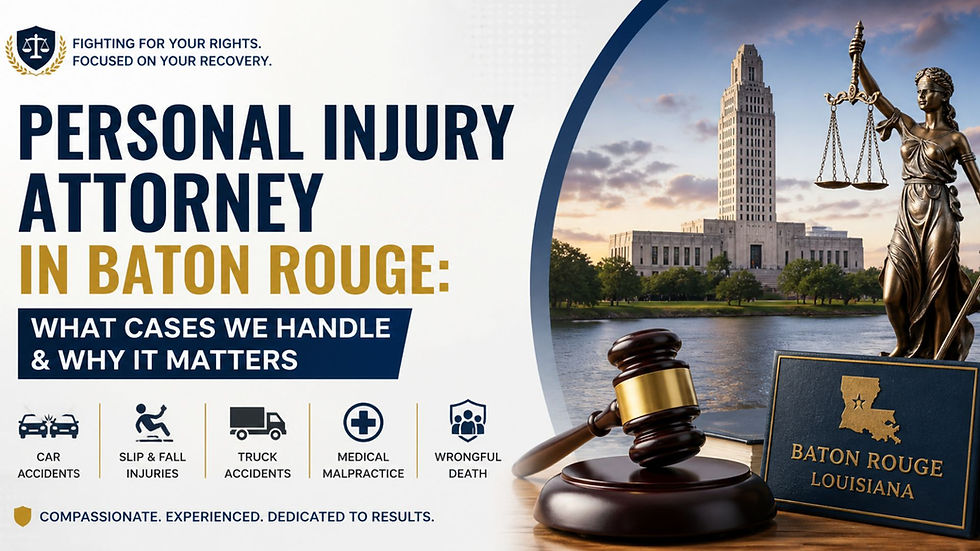 Personal Injury Attorney in Baton Rouge