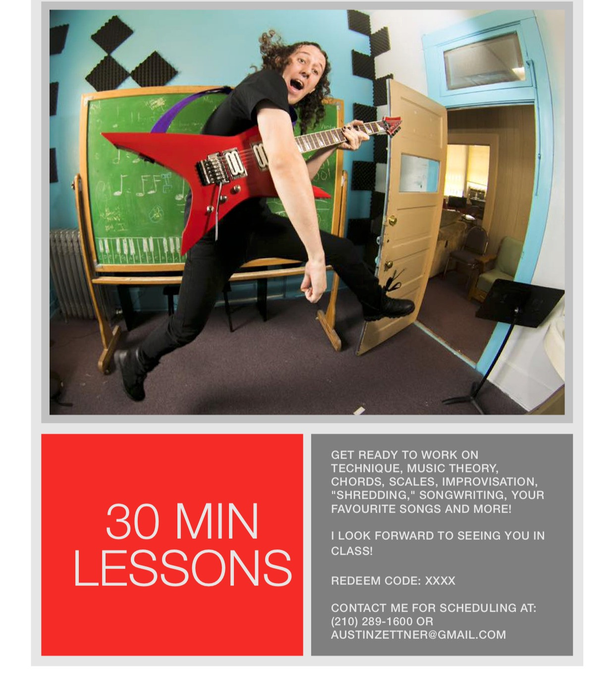 One Month of 30-Minute Guitar Lessons