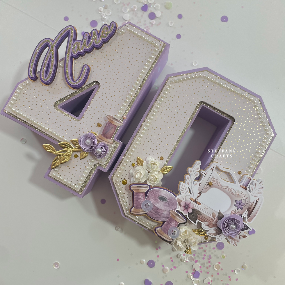 Thumbnail: Sewing 3D Paper Number