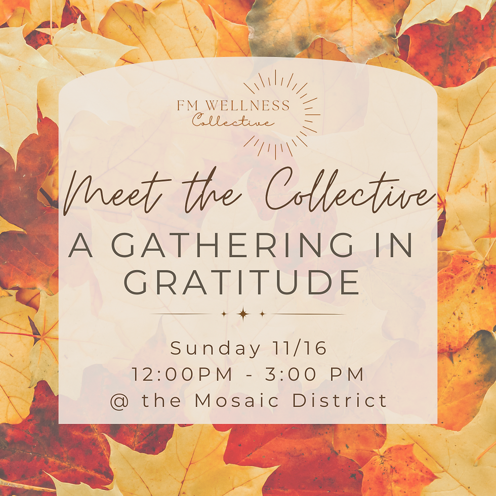Meet the Collective - A Gathering in Gratitude