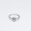 Thumbnail: 950 Platinum Diamond Solitaire Ring