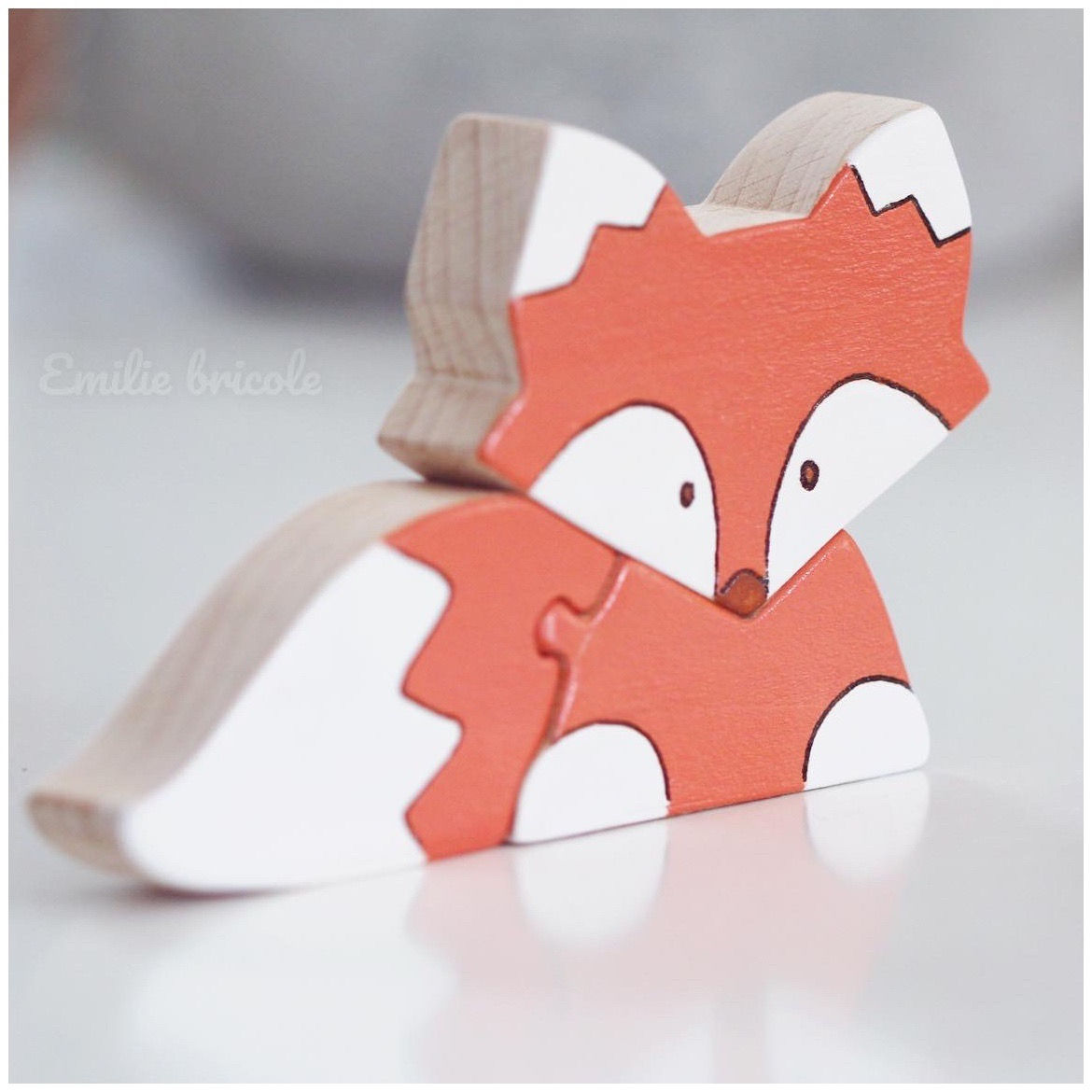 Puzzle Renard Personnalisable