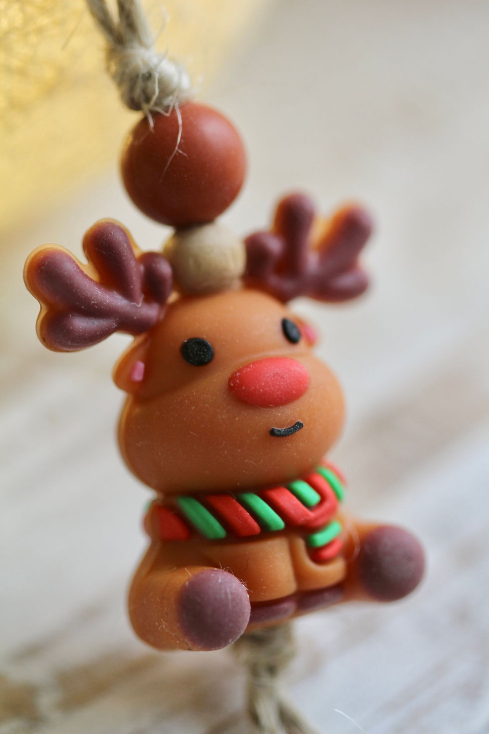 Miniature : Suspension de Noël - petit caribou