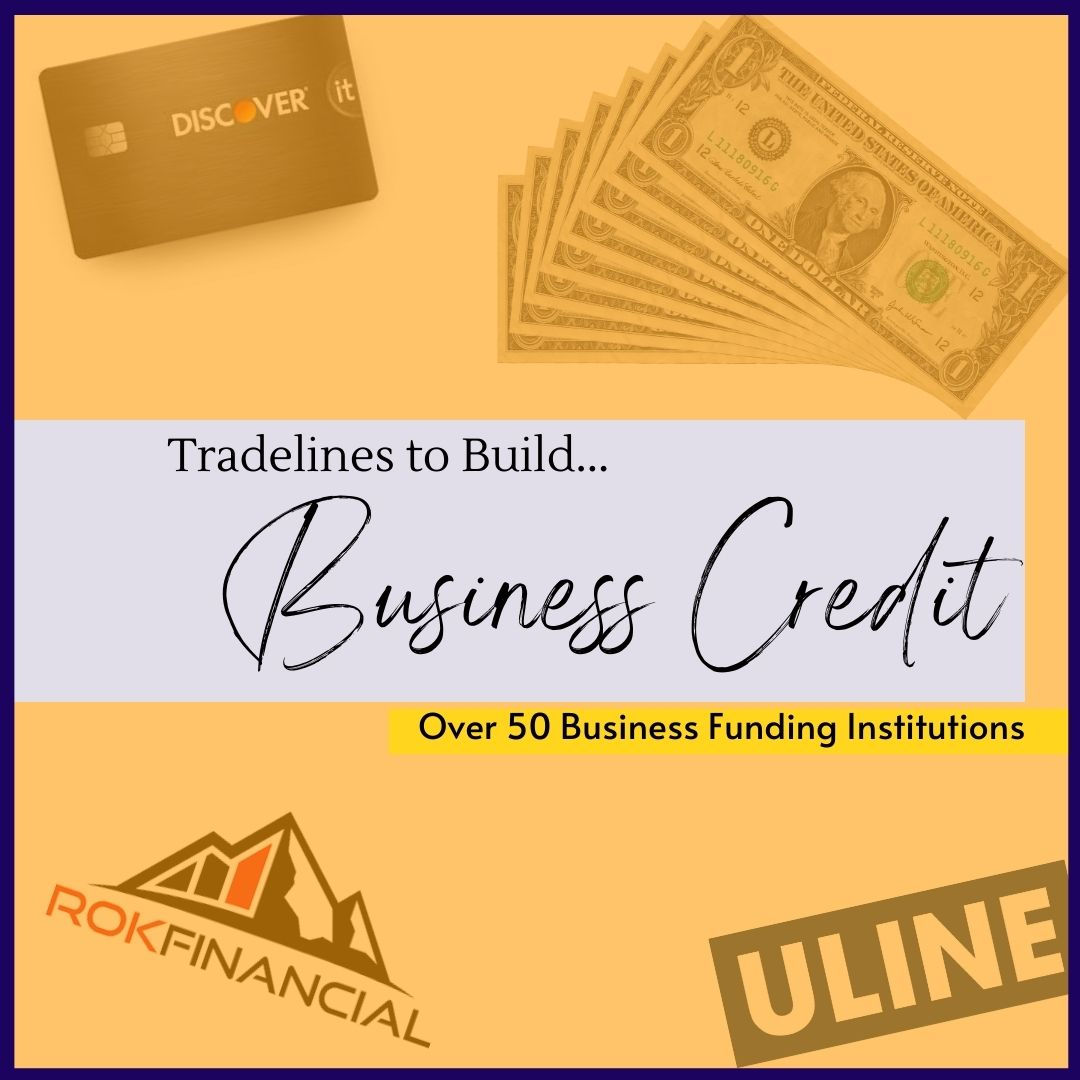 Tradelines to build Business Credit