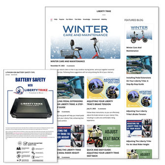 Explore the Liberty Trike's Blog to discover more about your trike.