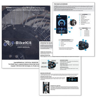 Convert your bike or trike to electric with an E-BikeKit.