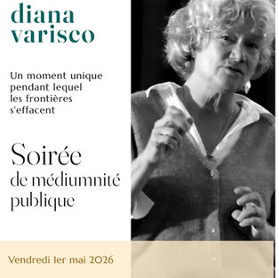 Soirée de médiumnité publique Diana Varisco