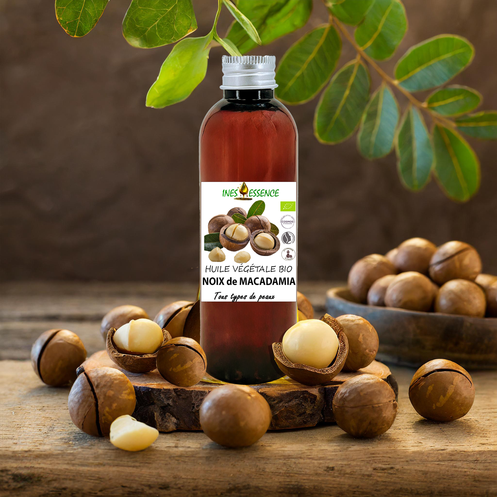 Huile de Noix de Macadamia Bio