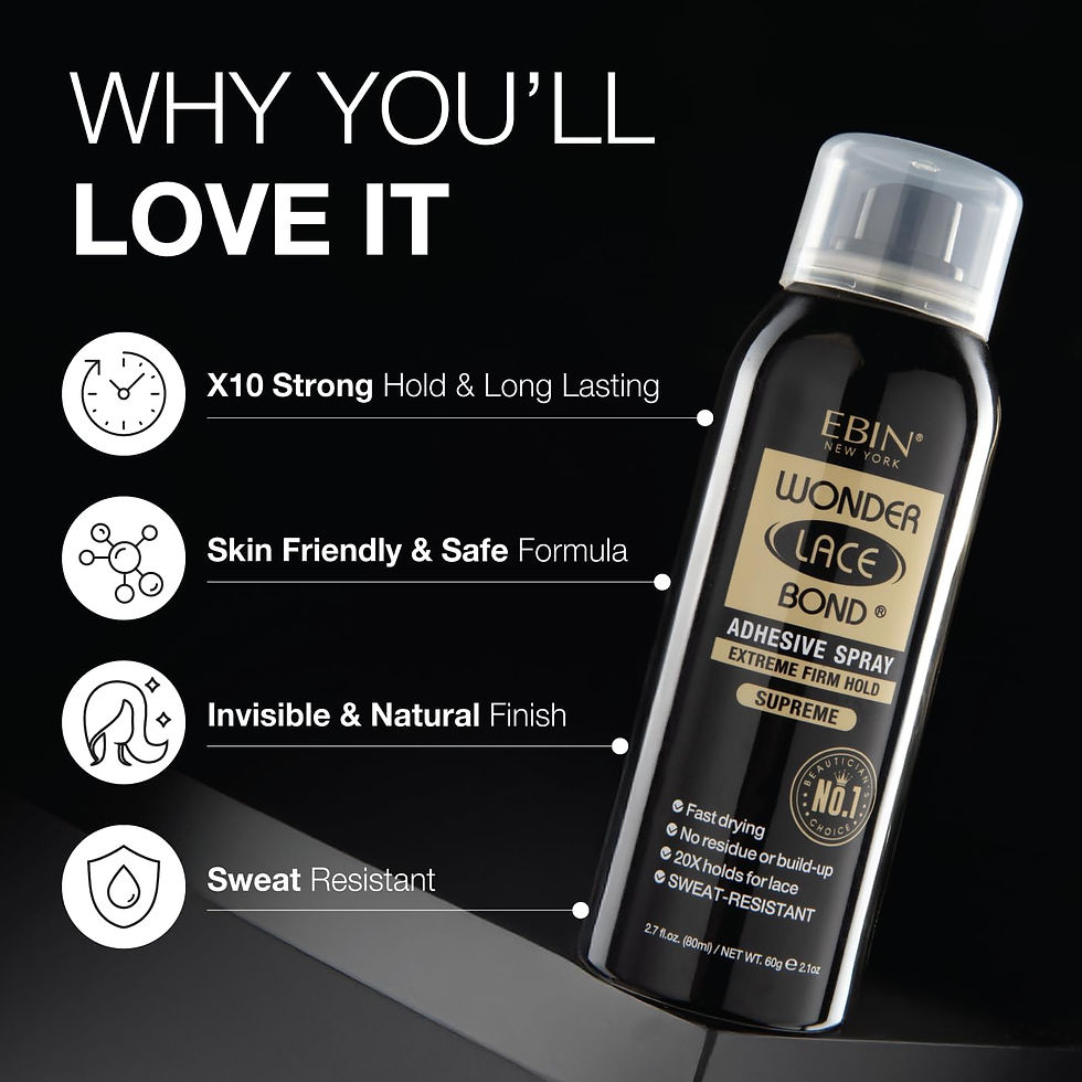 Miniatura: EBIN NEW YORK Wonder Lace Bond Melt Aerosol Spray  Edition 180 ml 