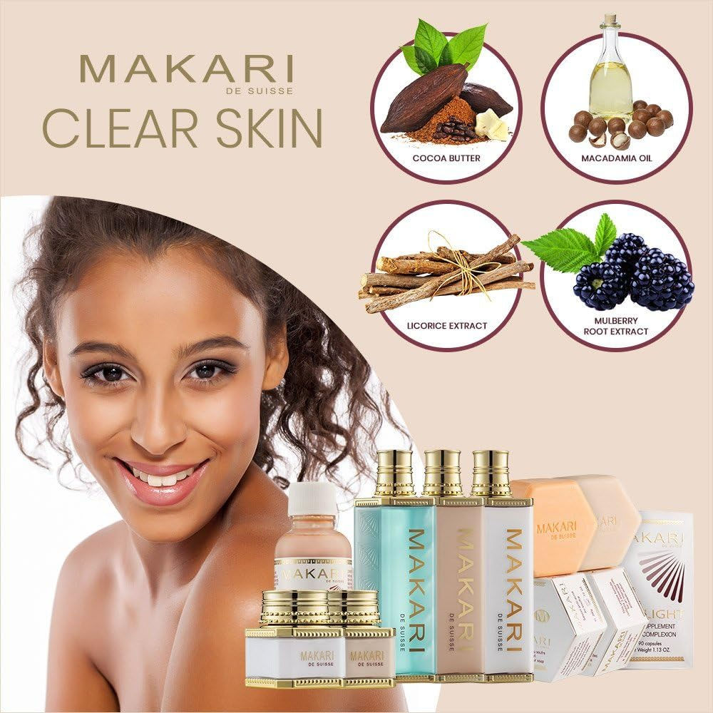 Makari Classic Body Beautifying Whitening Milk 4.75 fl.oz – Lightening & Moistur