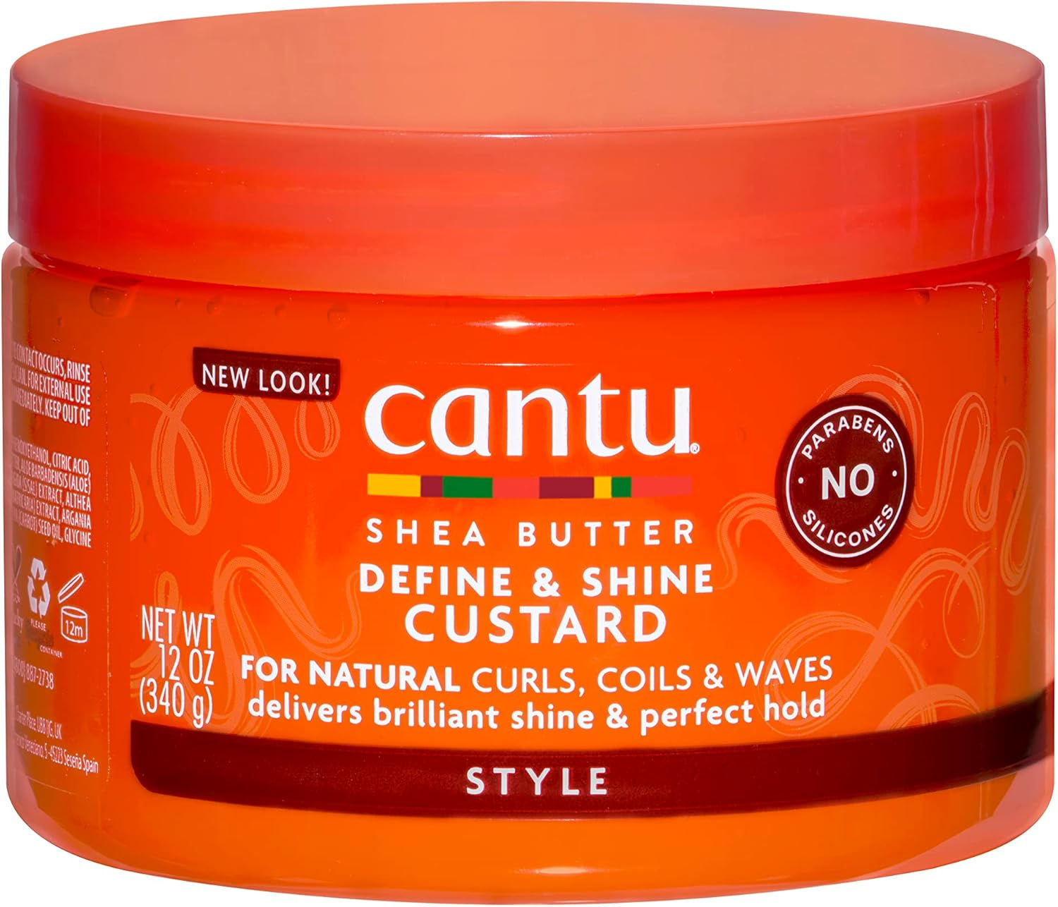 Cantu Define & Shine Custard 340g
