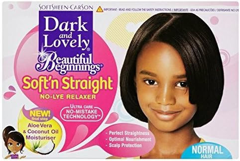 Dark & Lovely Beautiful Beginnings Relaxer Kit Normal