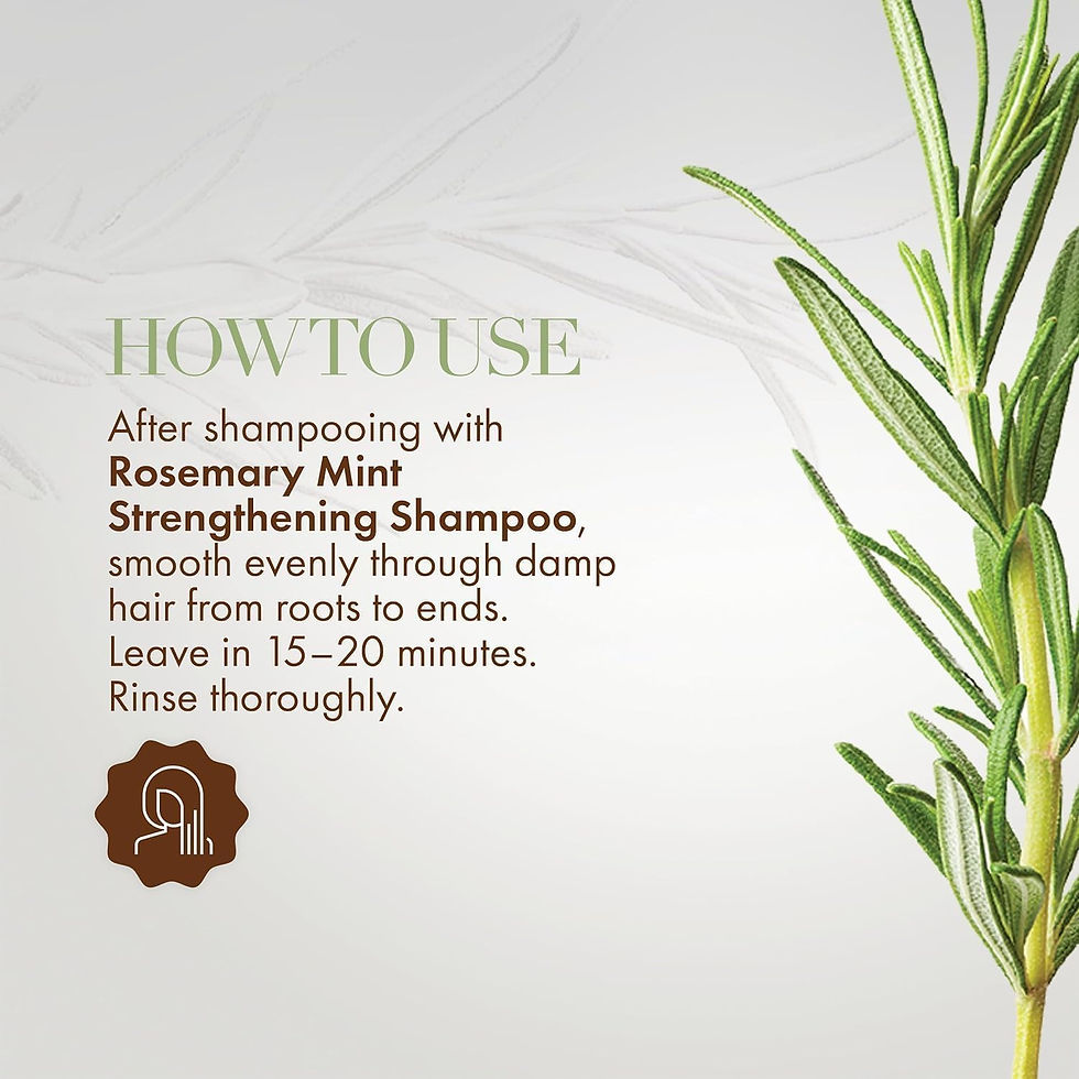 Miniatura: Mielle Rosemary Mint Strengthening Hair Mask for Damaged Hair 340ML
