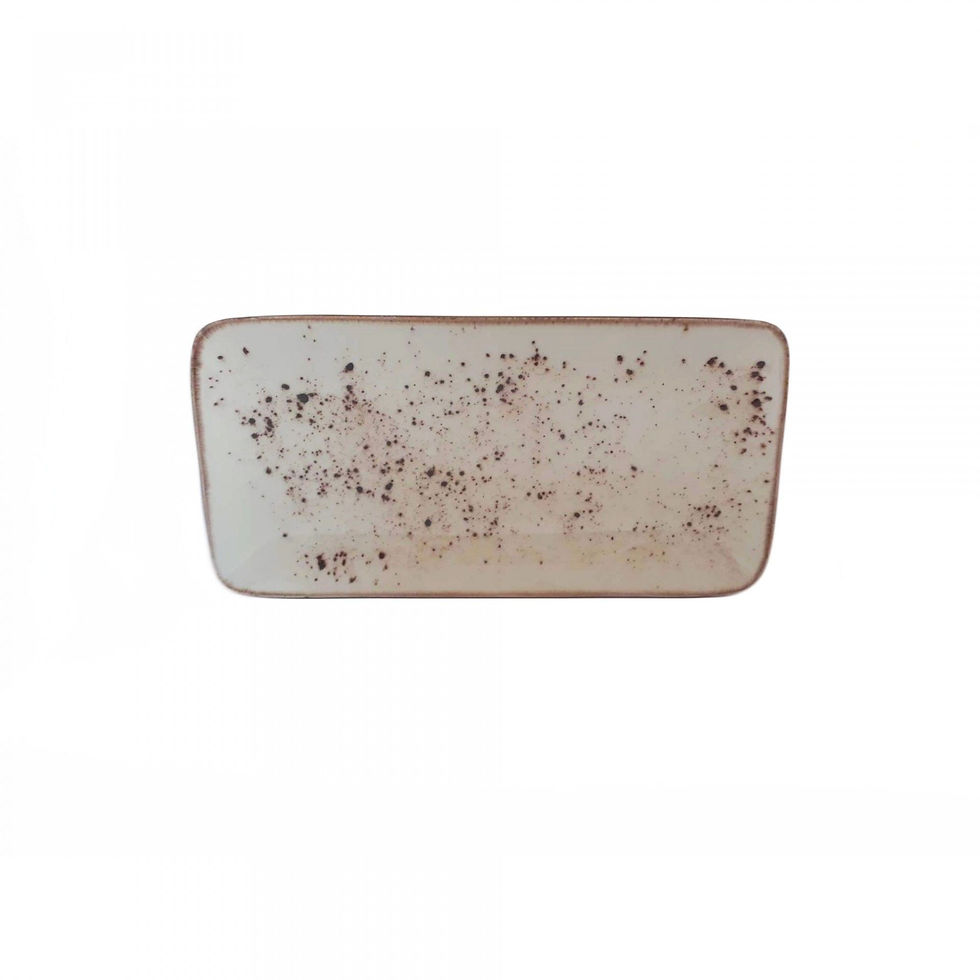 Prato Apresentação 30x15cm 'Sandstorm'