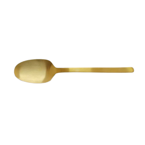Colher Arroz Mares Mate Titanium Gold da Belo Inox