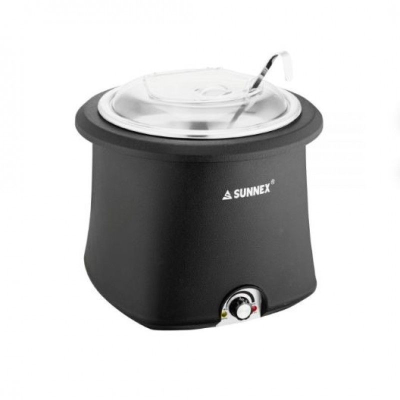 Panela Sopa Electrica 10L Galena Preta T/Inox