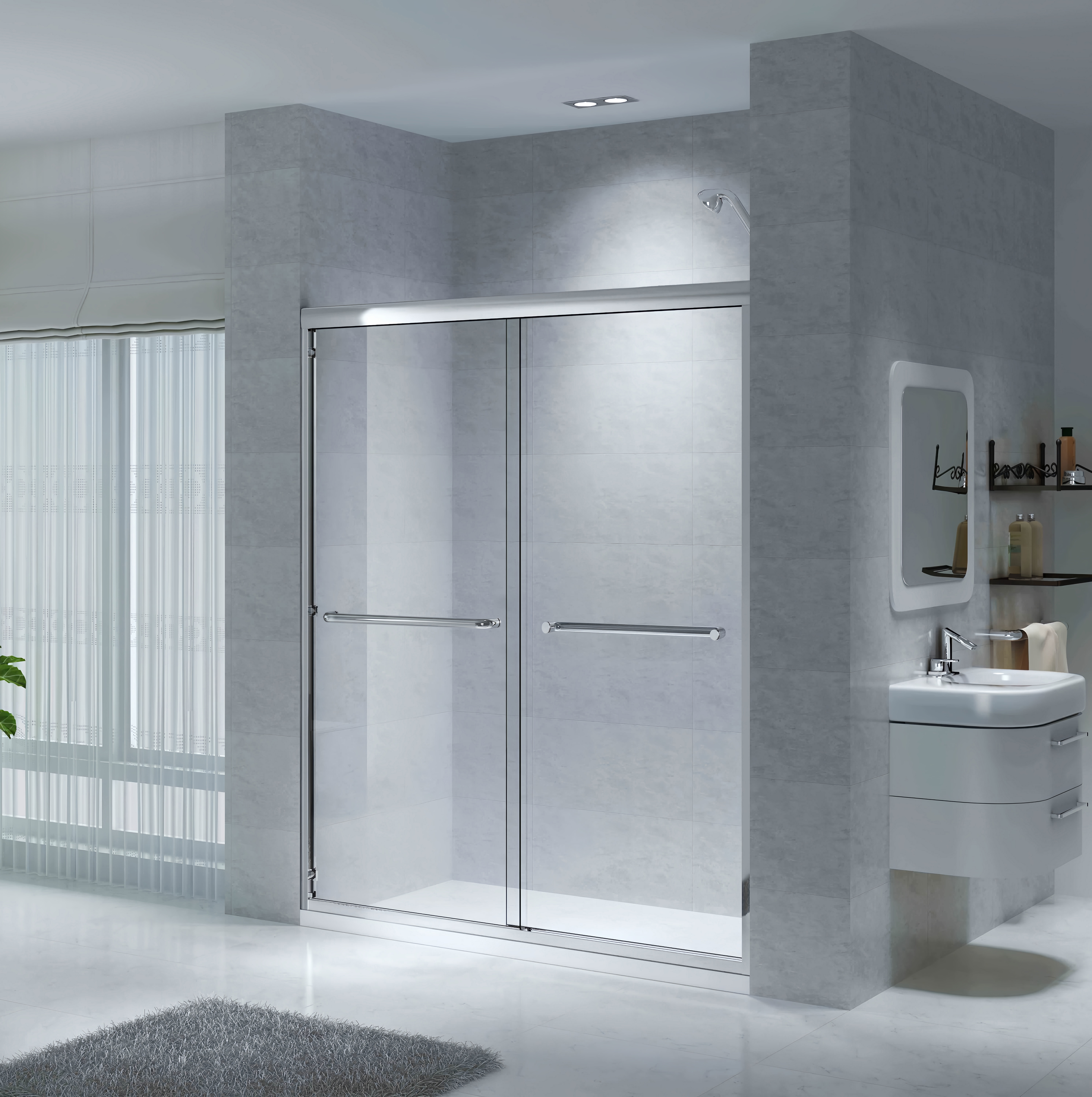 Chrome Shower