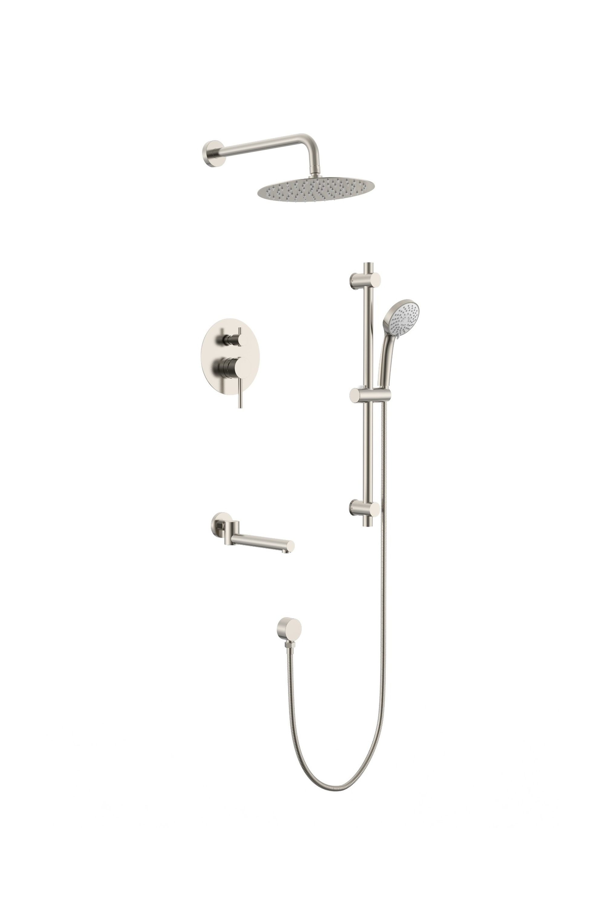 Matte Black Rain Shower
