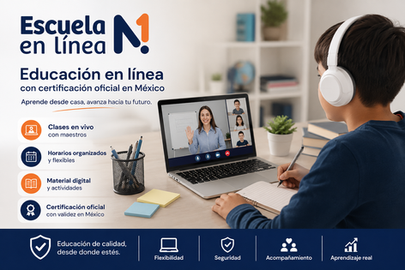 Educación en línea con certificación oficial en México: cómo funciona