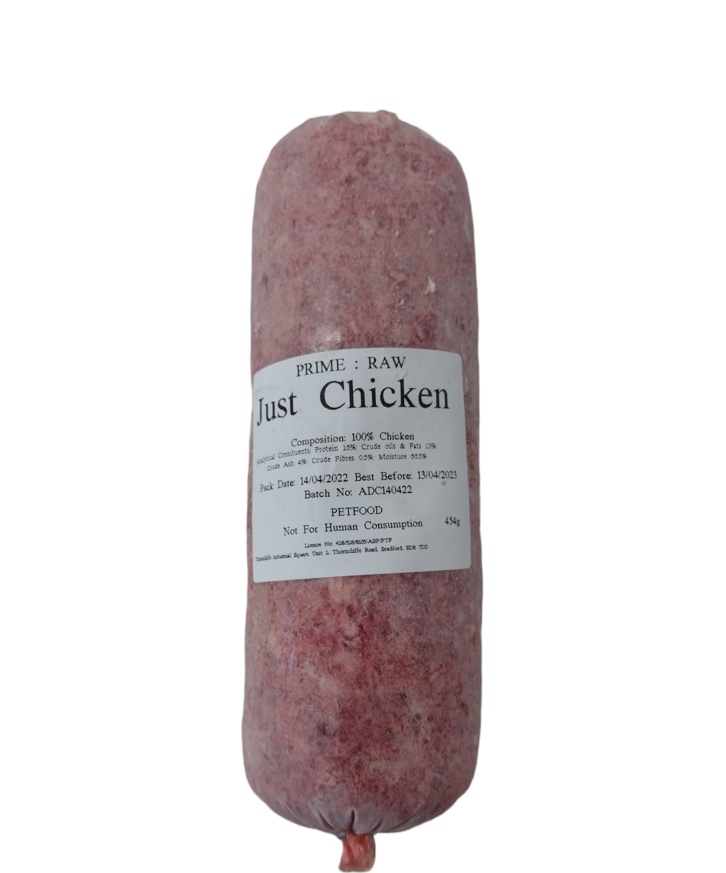 prime Raw ( just chicken ) 454 g