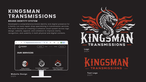 Kingsman Transmissions & Total Car Care - Brand / Campaign Work