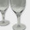 Thumbnail: Set of 6 Vintage Etched Wine Glasses