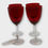 Thumbnail: Set of 4 Ruby Red Glasses