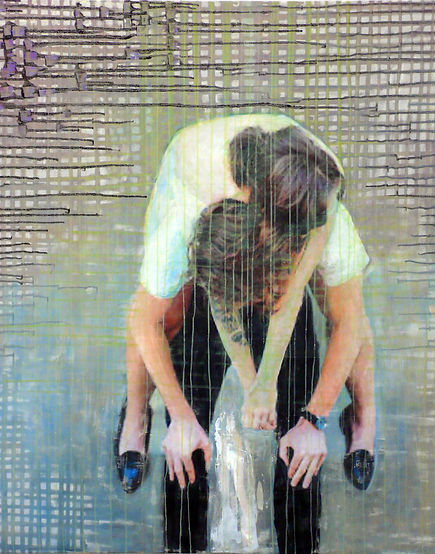 Ralf-Rainer Odenwald | Huckepack | 2016 | 120x150 cm
