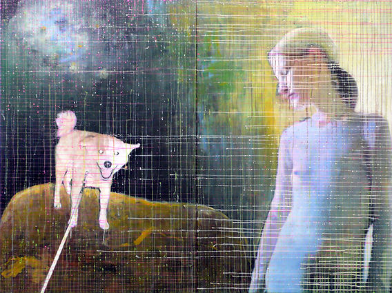 Ralf-Rainer Odenwald | Stimmen | 2018 | 160x120 cm