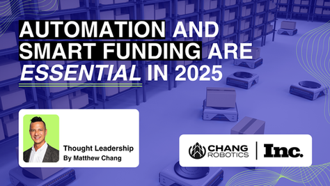 Automation And Smart Funding Are Essential in 2025 - Inc. Magazine Feature