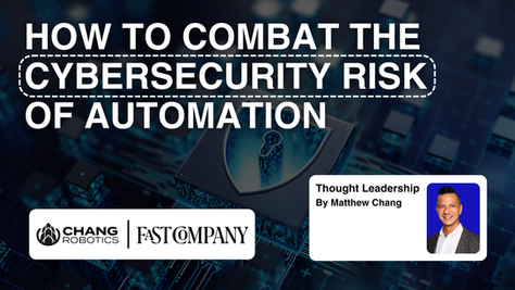 Automated Mobile Robots Are a Cybersecurity Risk
