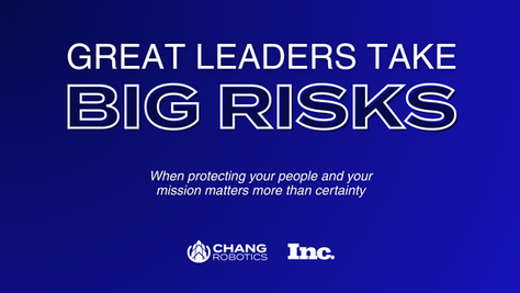 Great Leaders Take Big Risks