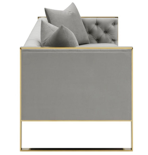 Thumbnail: Eastbrook Tufted Back Sofa Grey