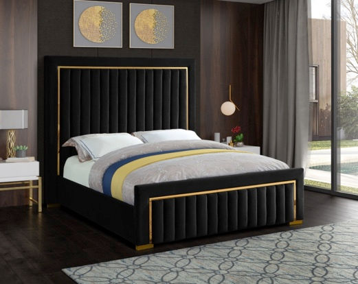 Dolce Velvet Queen Bed