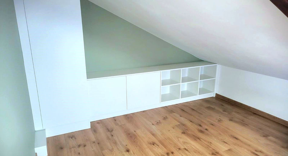 Dressing, Rangement, Fonctionnel, Mélaminé, Sans poignée, Blanc, Lyon