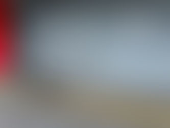 House with monotone painted brick exterior showing flat, uniform brick color.