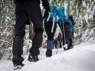 How to hike on Snow