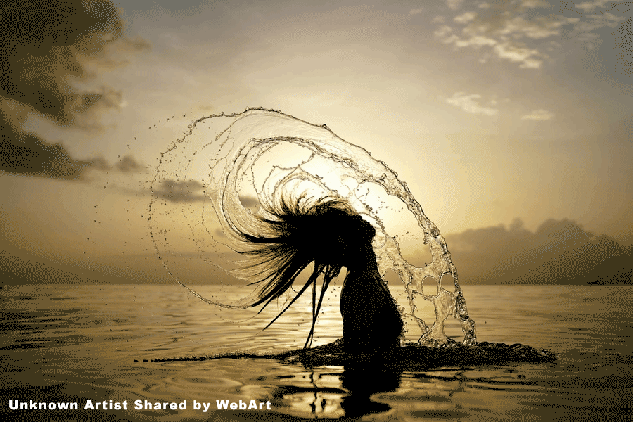 Gif Art - Marine Woman