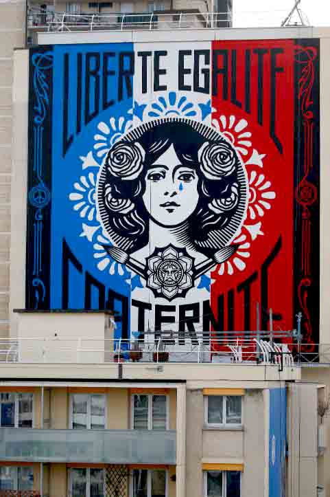 Shepard Fairey, Liberté, Égalité, Fraternité