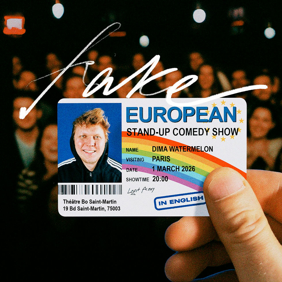 Fake European: Live in Paris