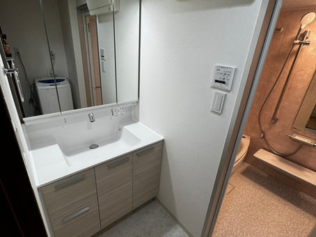 東京都立川市 Ｉ様邸 洗面台改修 令和７年１２月２４日施工