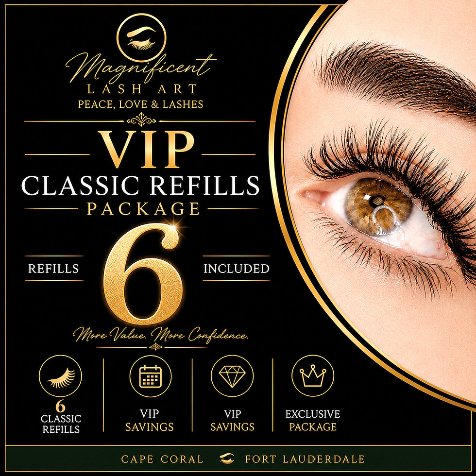 Vip Essential Lash Package Refills