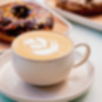 Cappucino and donuts