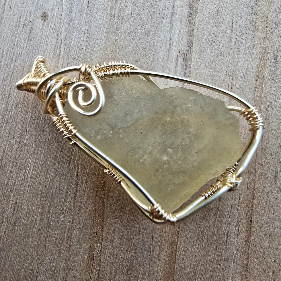 Libyan Desert Glass Pendant