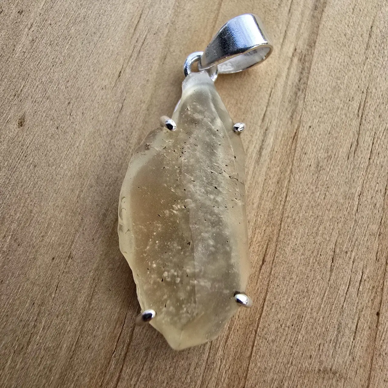 Libyan Desert Glass Pendant