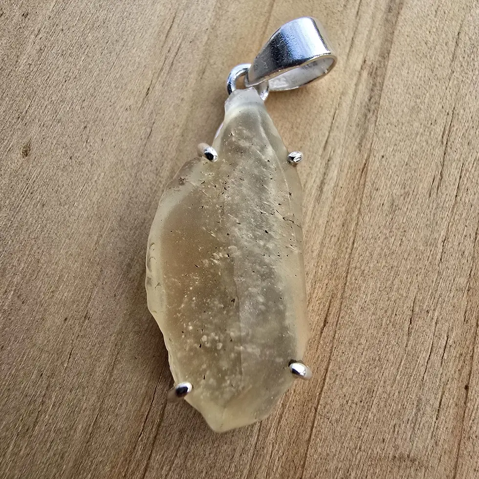 Libyan Desert Glass Pendant