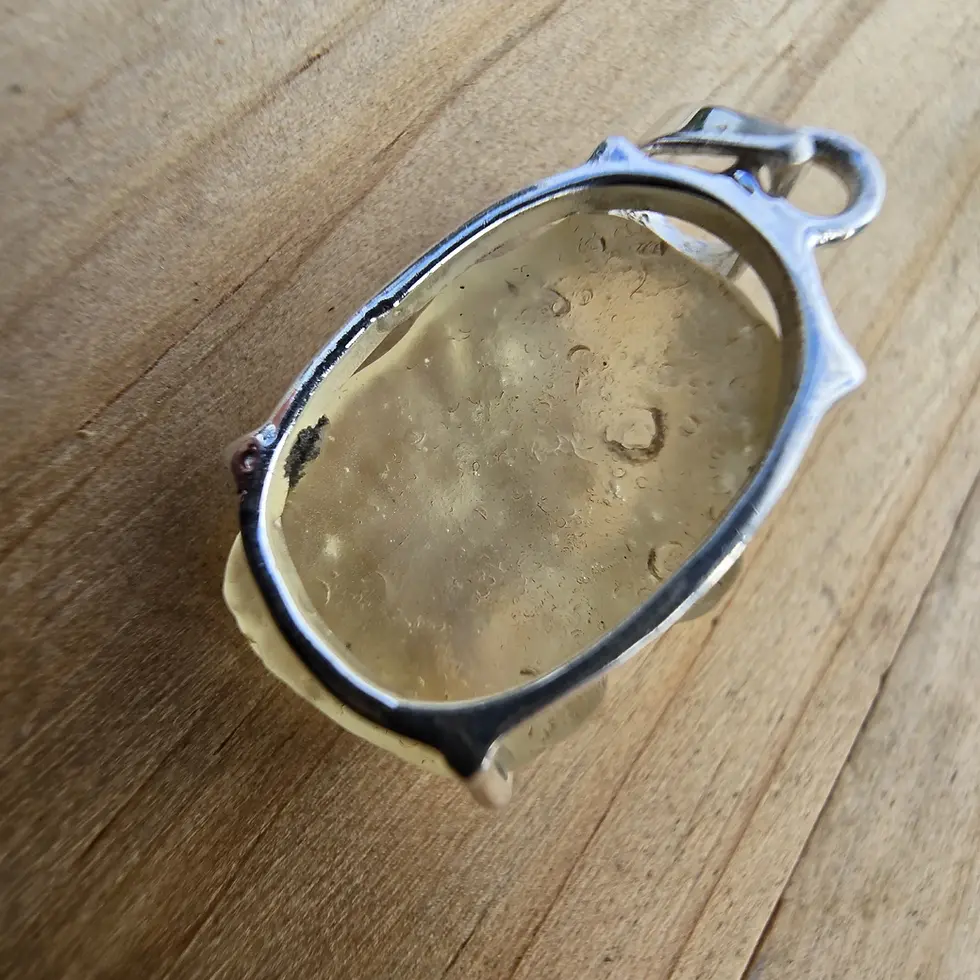 Thumbnail: Libyan Desert Glass pendant