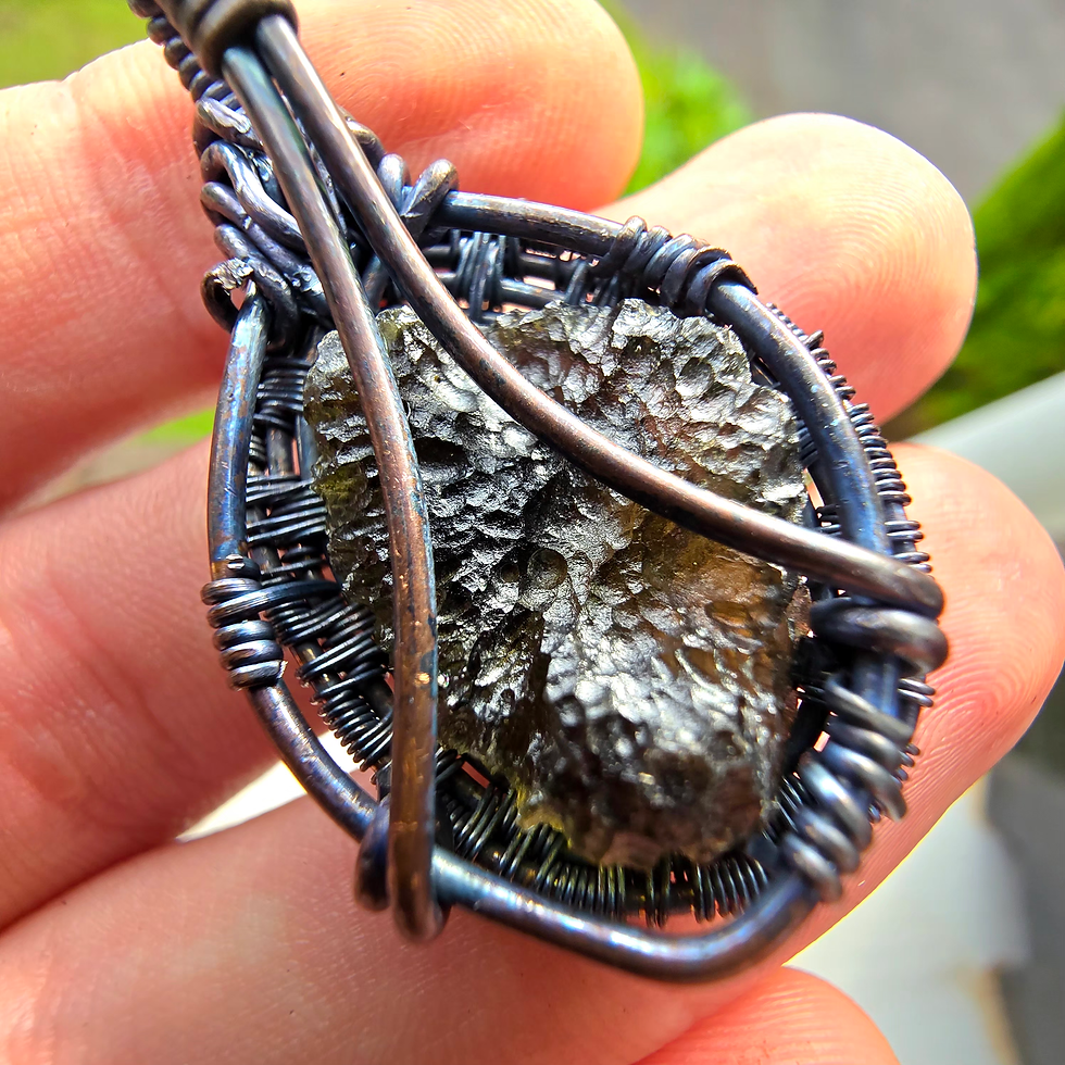Thumbnail: Moldavite Pendant