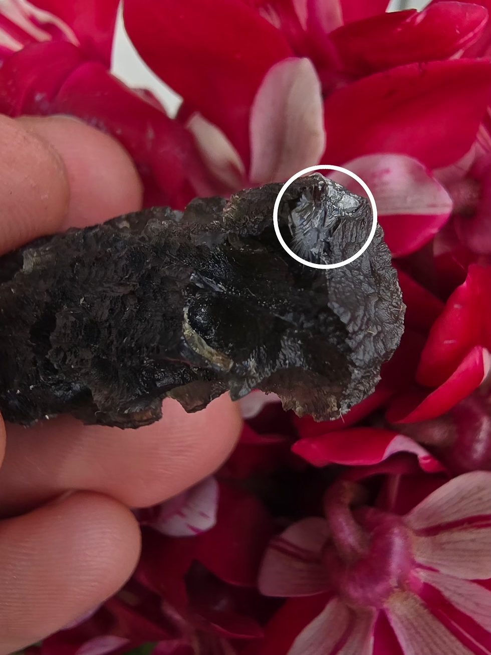 Thumbnail: Moldavites damage