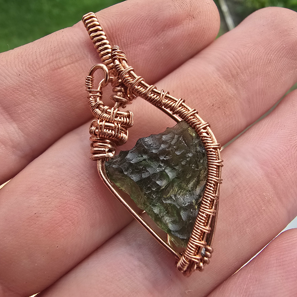 Thumbnail: 1.65g Moldavite Pendant 